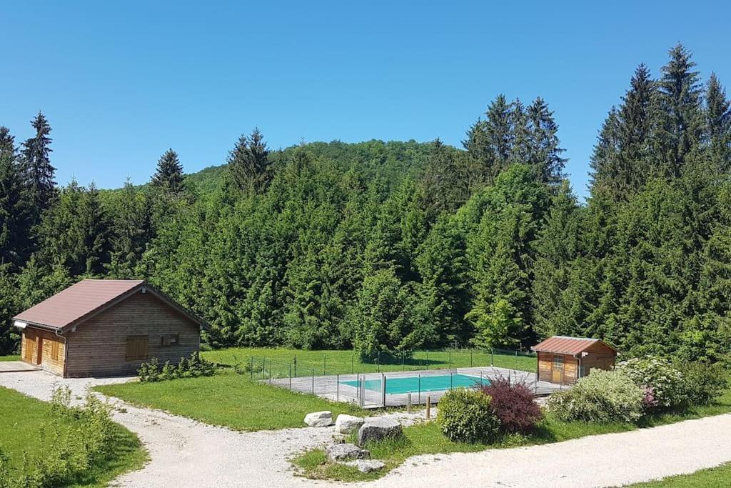 Gite Jura Mina Chalet Au Milieu De La Nature Villa Ney Esterno foto