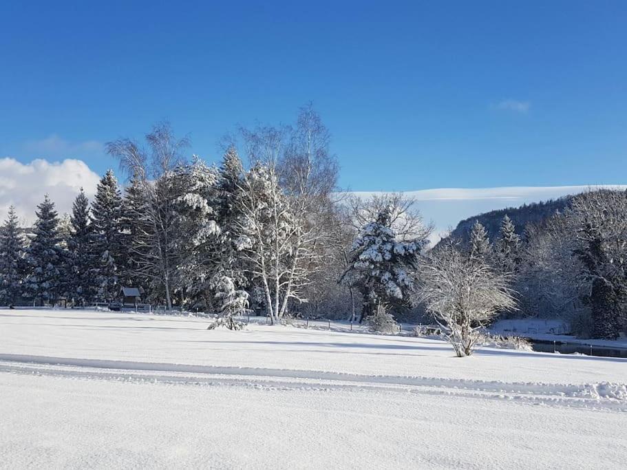 Gite Jura Mina Chalet Au Milieu De La Nature Villa Ney Esterno foto