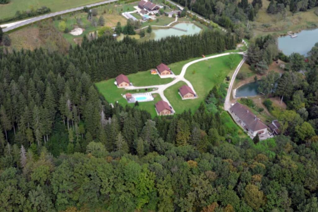 Gite Jura Mina Chalet Au Milieu De La Nature Villa Ney Esterno foto